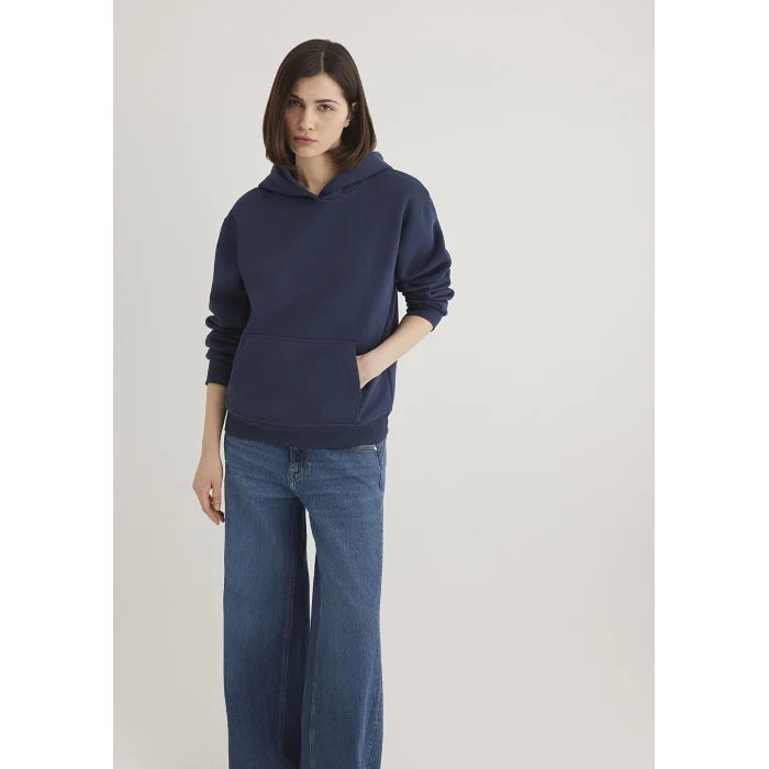 Mavi 167299-70488 Kapüşonlu Lacivert Basic Sweatshirt