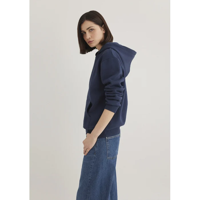 Mavi 167299-70488 Kapüşonlu Lacivert Basic Sweatshirt