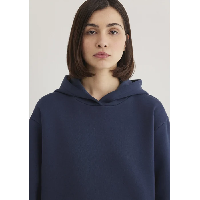 Mavi 167299-70488 Kapüşonlu Lacivert Basic Sweatshirt