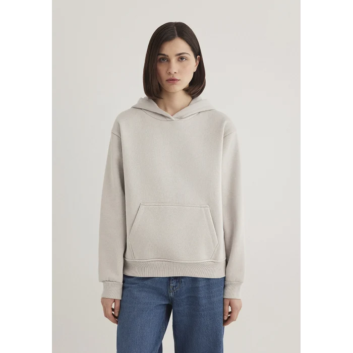 Mavi 167299-70074 Kapüşonlu Gri Basic Sweatshirt