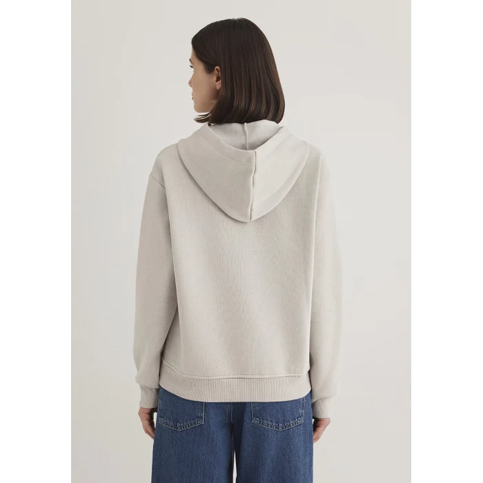 Mavi 167299-70074 Kapüşonlu Gri Basic Sweatshirt