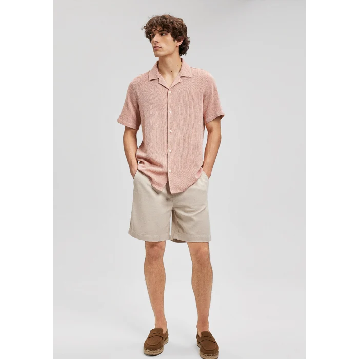 Mavi 0210828-70448 Dokulu Turuncu Gömlek