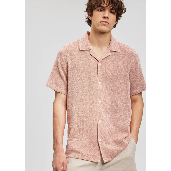 Mavi 0210828-70448 Dokulu Turuncu Gömlek