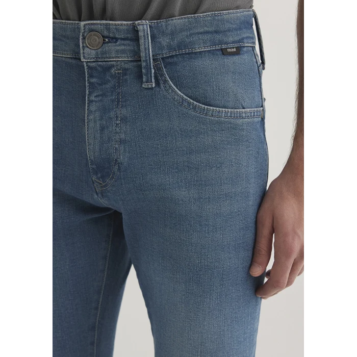 Mavi 0042285192 Jake Krmzbyz Mavi Premium Puslu Vintage Mavi Jean Pantolon