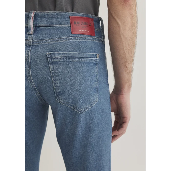 Mavi 0042285192 Jake Krmzbyz Mavi Premium Puslu Vintage Mavi Jean Pantolon