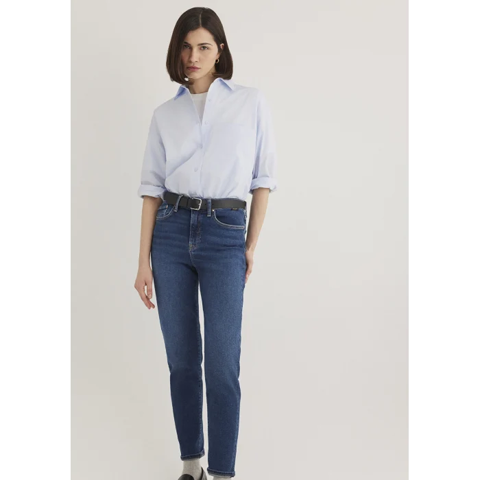 Mavi 100277-33687 Cindy Gold Shape Koyu Mavi Jean Pantolon