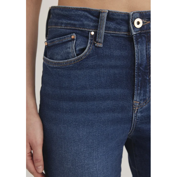 Mavi 100277-33687 Cindy Gold Shape Koyu Mavi Jean Pantolon