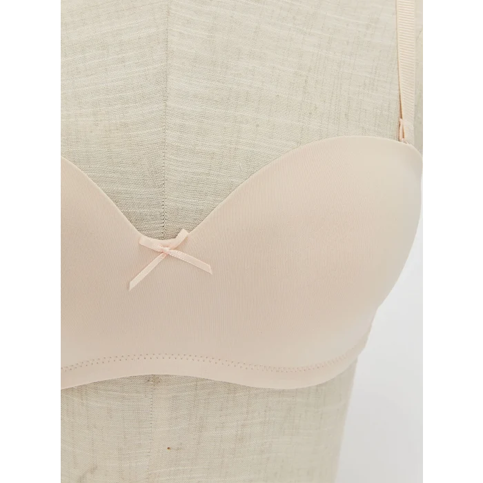 LCW DREAM Pembe Balenli Dolgusuz Düz Straplez Sütyen