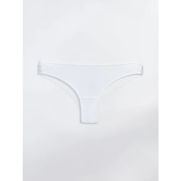 LCW DREAM Siyah Dantel Detaylı Brazilian Külot 3lü Paket