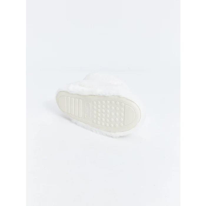 LCW STEPS Ekru Nakış Detaylı Kız Çocuk Ev Botu