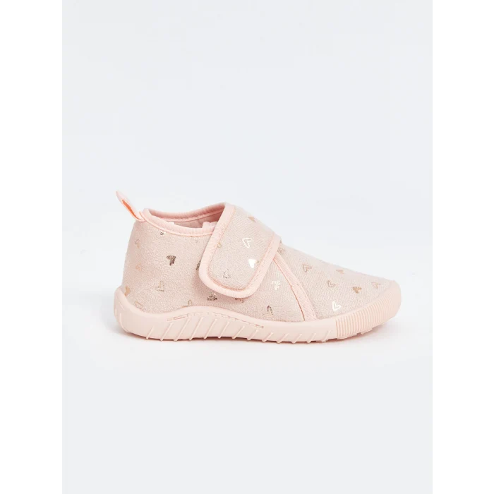 LCW STEPS Pembe Cırt Cırtlı Kız Çocuk Panduf