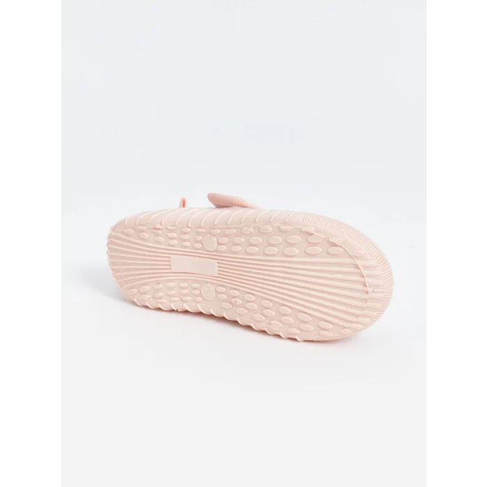 LCW STEPS Pembe Cırt Cırtlı Kız Çocuk Panduf