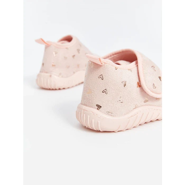 LCW STEPS Pembe Cırt Cırtlı Kız Çocuk Panduf