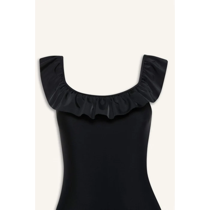 Defacto W9117 Siyah Regular Fit Mayo-Fall in Love