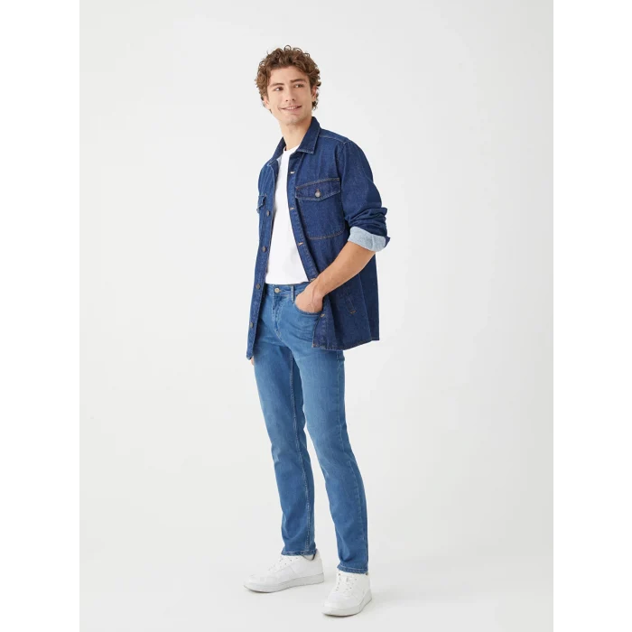 LCW Jeans Indigo 779 Regular Fit Erkek Jean Pantolon
