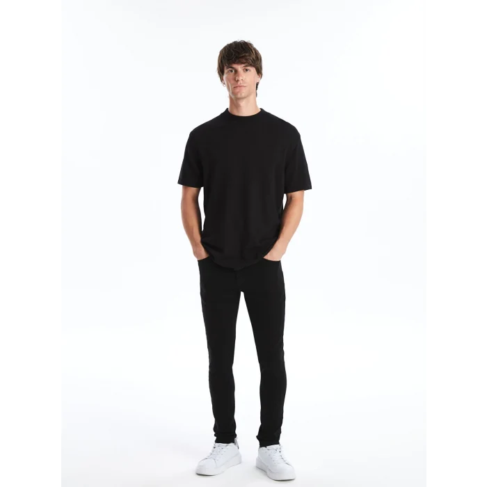 LCW Jeans Siyah 770 Super Skinny Erkek Jean Pantolon