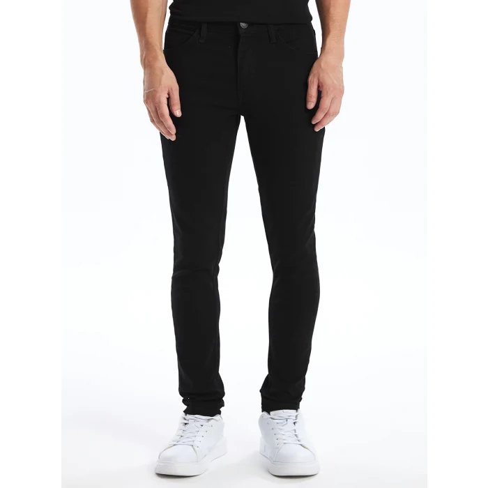 LCW Jeans Siyah 770 Super Skinny Erkek Jean Pantolon