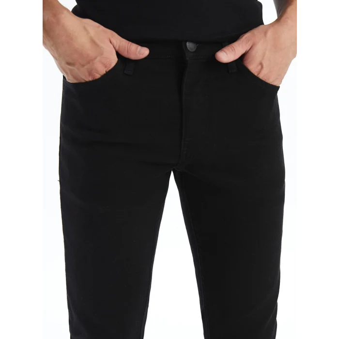 LCW Jeans Siyah 770 Super Skinny Erkek Jean Pantolon