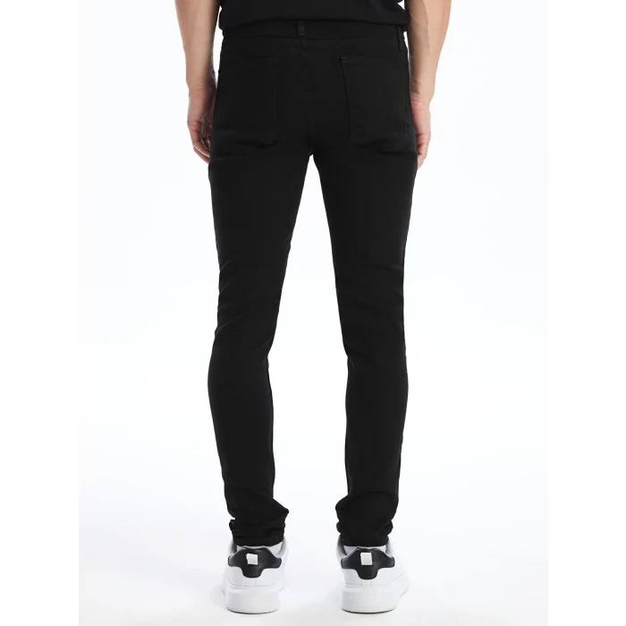 LCW Jeans Siyah 770 Super Skinny Erkek Jean Pantolon