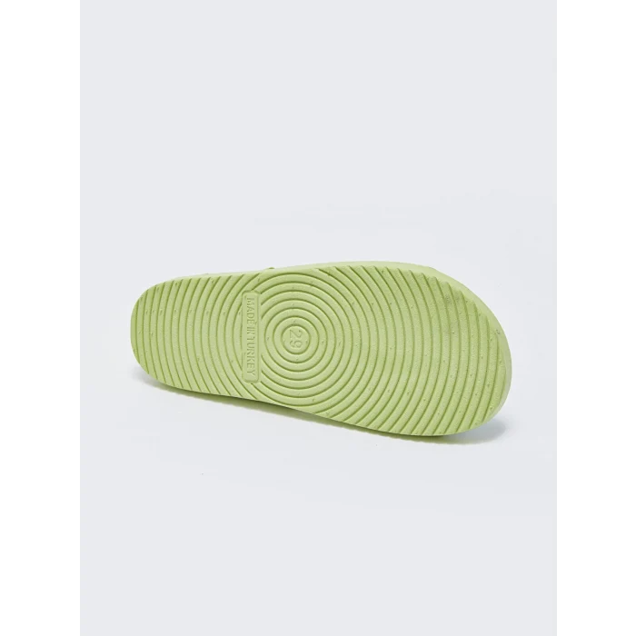 LCW STEPS Yeşil Patch Detaylı Erkek Çocuk Sandalet