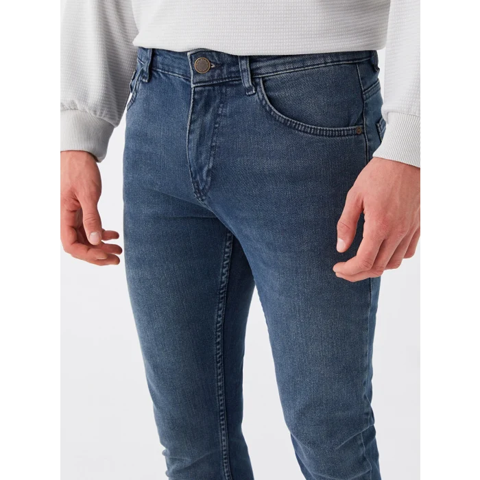 LCW Jeans Yeşil 760 Skinny Fit Erkek Jean Pantolon