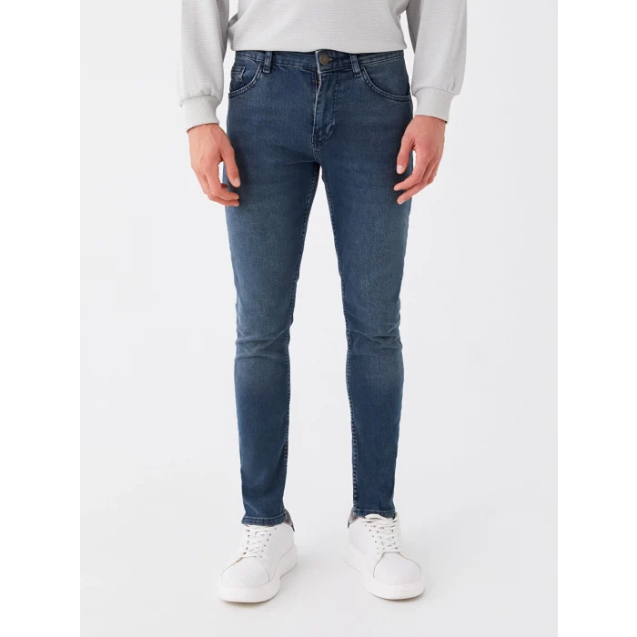LCW Jeans Yeşil 760 Skinny Fit Erkek Jean Pantolon