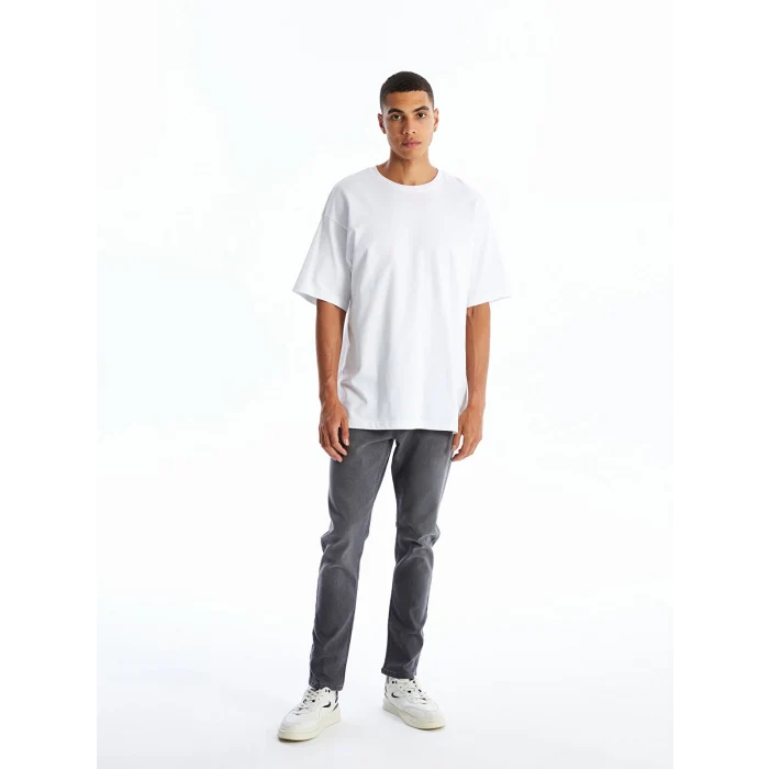 LCW Jeans Gri 760 Skinny Fit Erkek Jean Pantolon