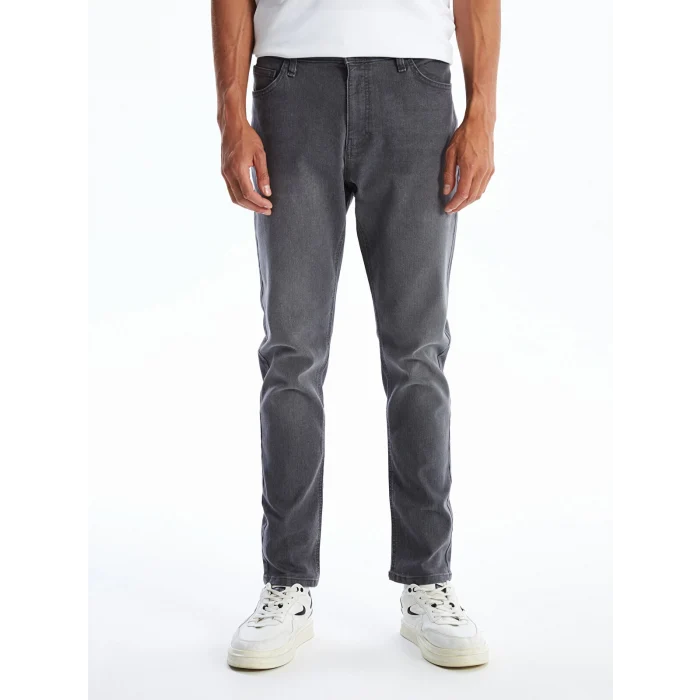 LCW Jeans Gri 760 Skinny Fit Erkek Jean Pantolon
