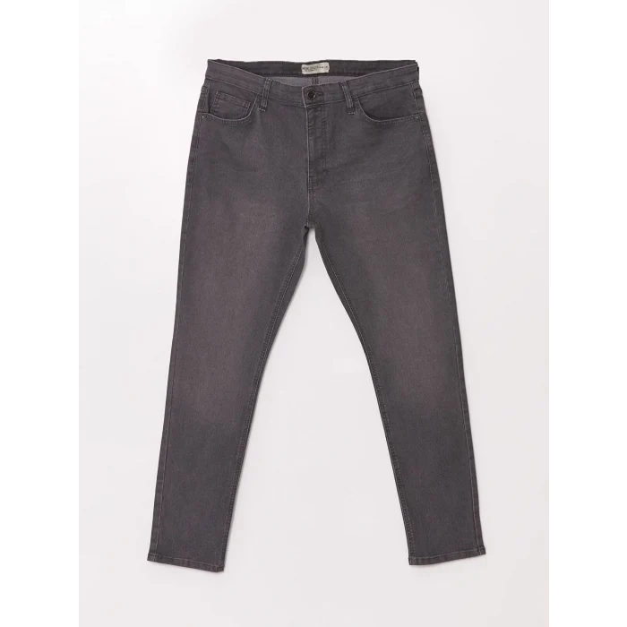 LCW Jeans Gri 760 Skinny Fit Erkek Jean Pantolon