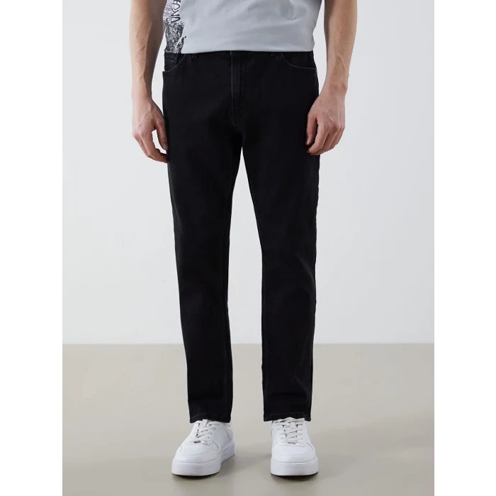 LCW Jeans Siyah 750 Slim Fit Erkek Jean Pantolon