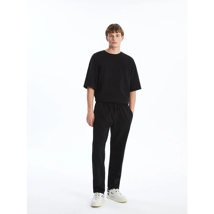 LCW Jeans Siyah Baggy Fit Erkek Jean Pantolon