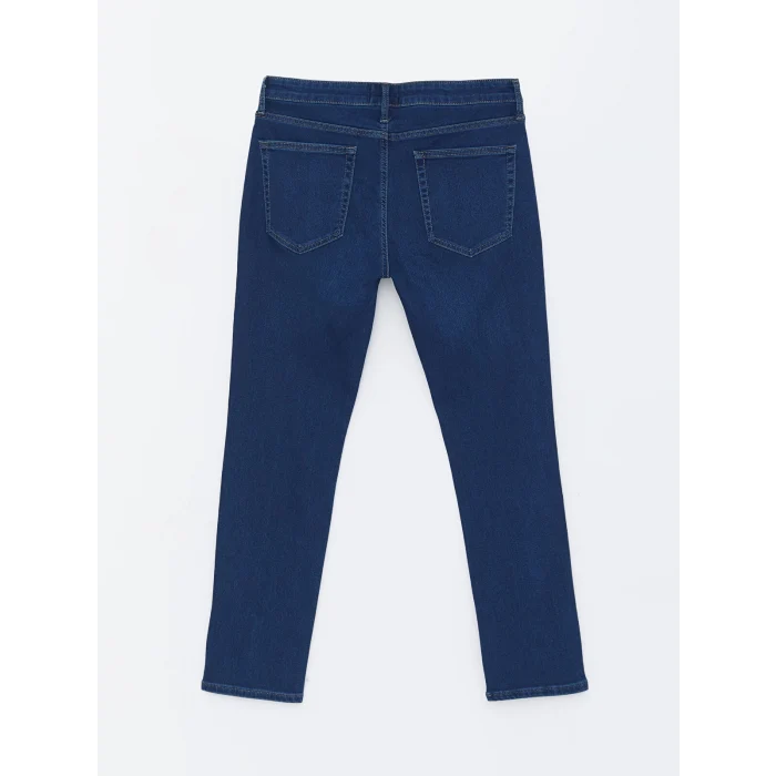 LCW Jeans Indigo 750 Slim Fit İçi Polarlı Kışlık Erkek Jean Pantolon