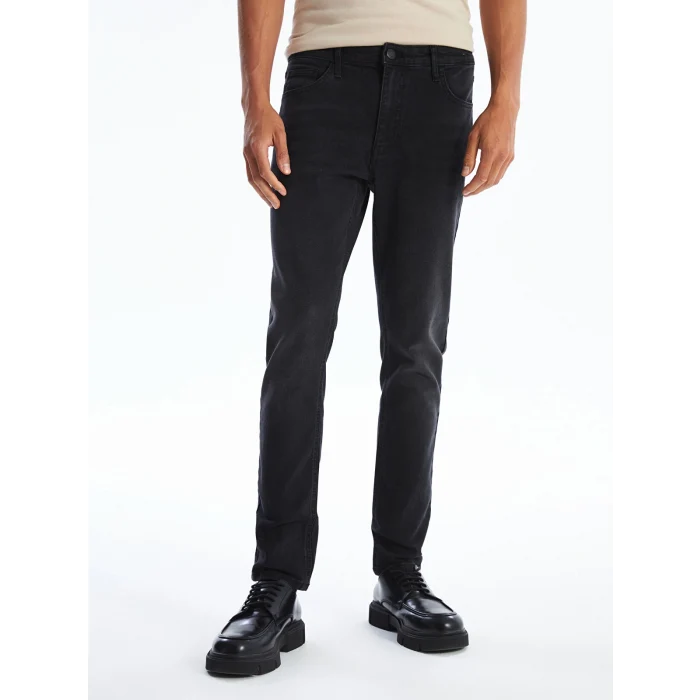 LCW Jeans Siyah 760 Skinny Fit Erkek Jean Pantolon