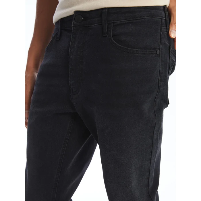 LCW Jeans Siyah 760 Skinny Fit Erkek Jean Pantolon