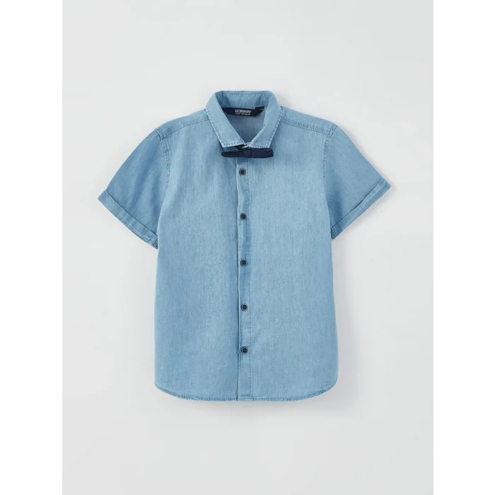 LCW Kids Mavi Basic Kısa Kollu Erkek Çocuk 3lü Takım