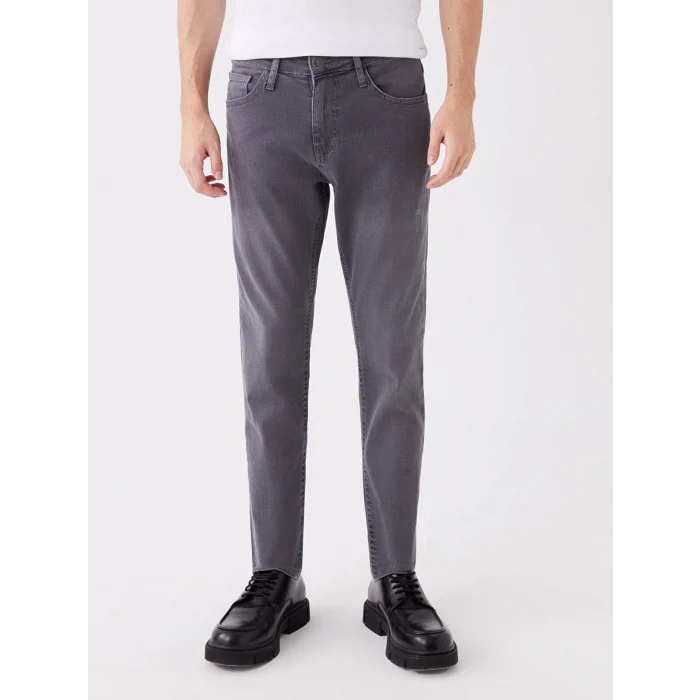 LCW Jeans Gri 760 Skinny Fit Erkek Jean Pantolon