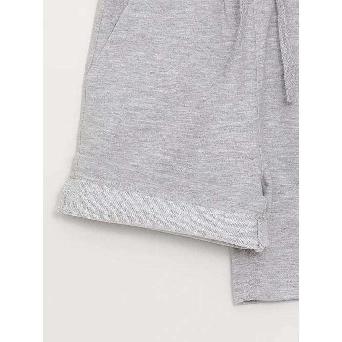 LCW Kids Turuncu Rahat Kalıp Erkek Çocuk Tişört ve Şort