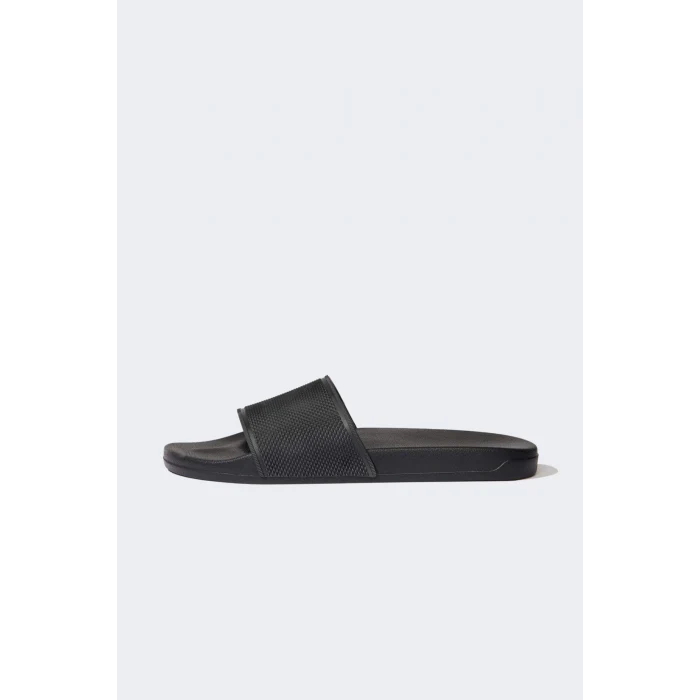 Defacto E3337 Siyah Erkek Düz Taban Tek Bantlı Eva Terlik