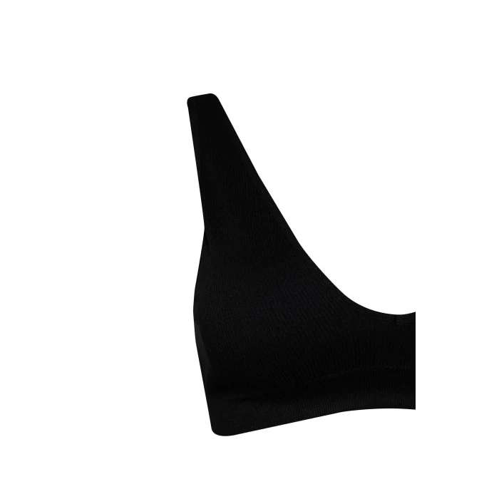 Defacto C1642 Siyah Çıkarılabilir Pedli Seamles Bra-Fall in Love