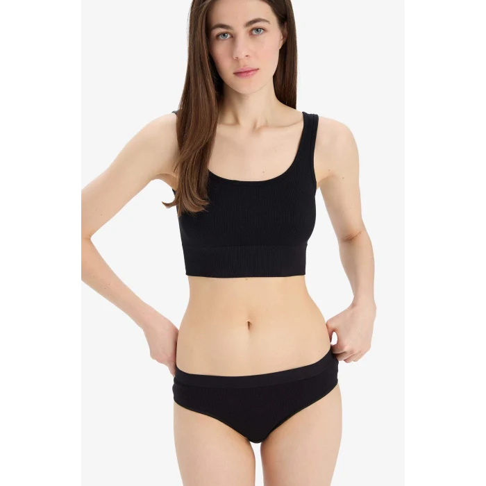 Defacto B0907 Siyah Kapsız Seamles Bra-Fall in Love