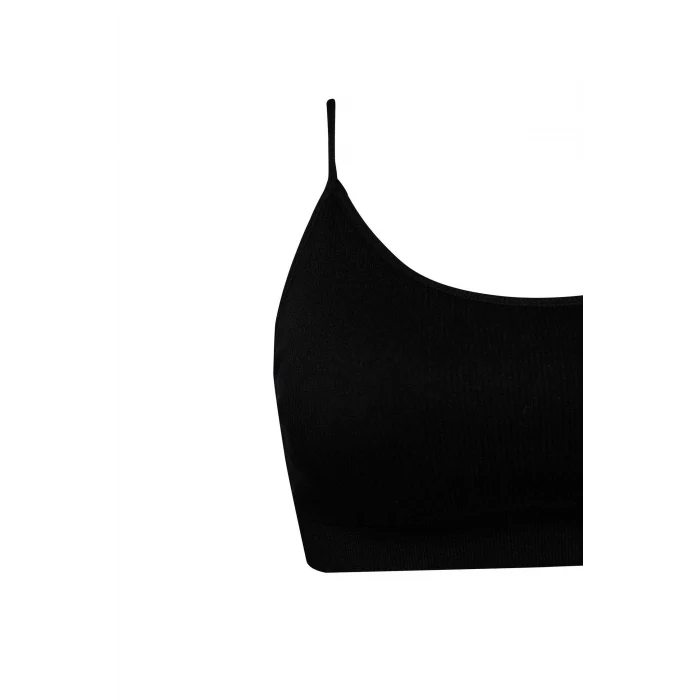 Defacto C1643 Siyah Çıkarılabilir Pedli Seamles Bra-Fall in Love