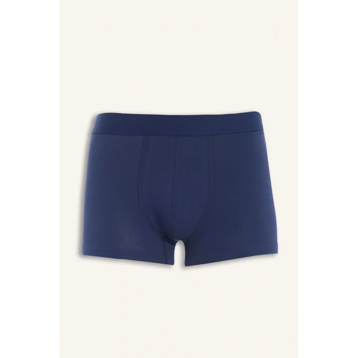 Defacto E7207 Lacivert Regular Fit 3lü Boxer