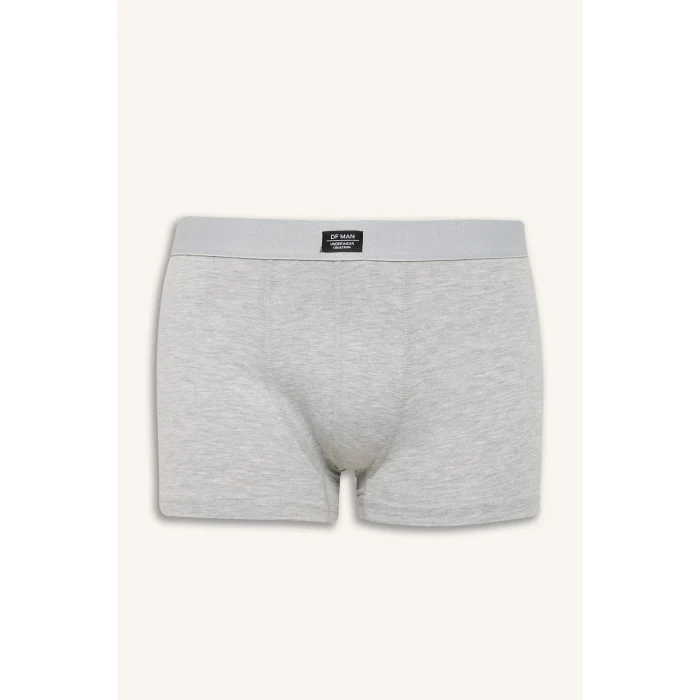 Defacto A3152 Beyaz Erkek Regular Fit 3lü Boxer