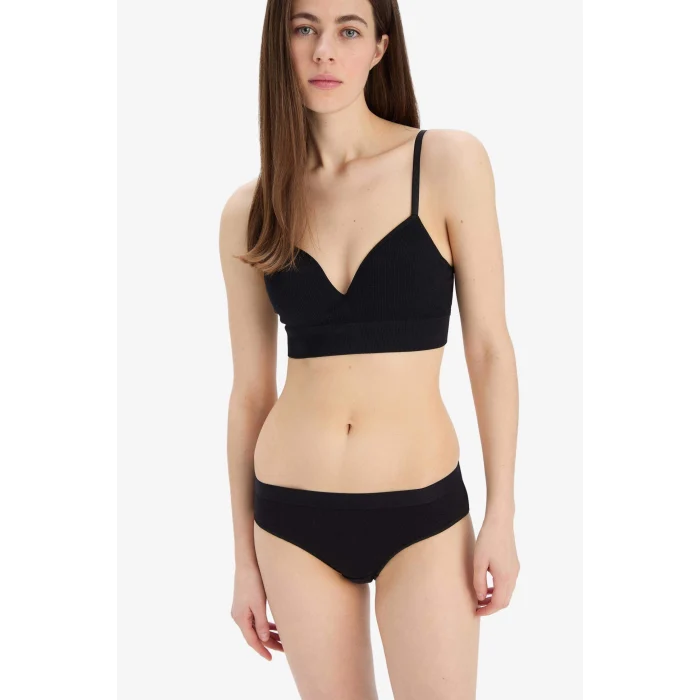 Defacto A8858 Siyah Pedli Seamles Bra-Fall in Love