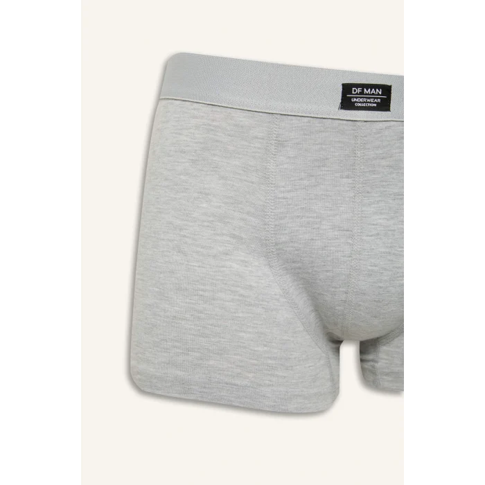 Defacto A3152 Beyaz Erkek Regular Fit 3lü Boxer