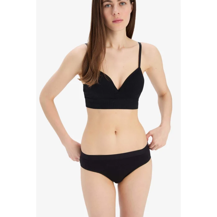 Defacto A8858 Siyah Pedli Seamles Bra-Fall in Love