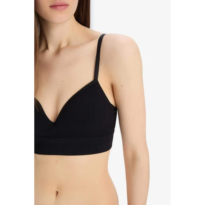 Defacto A8858 Siyah Pedli Seamles Bra-Fall in Love