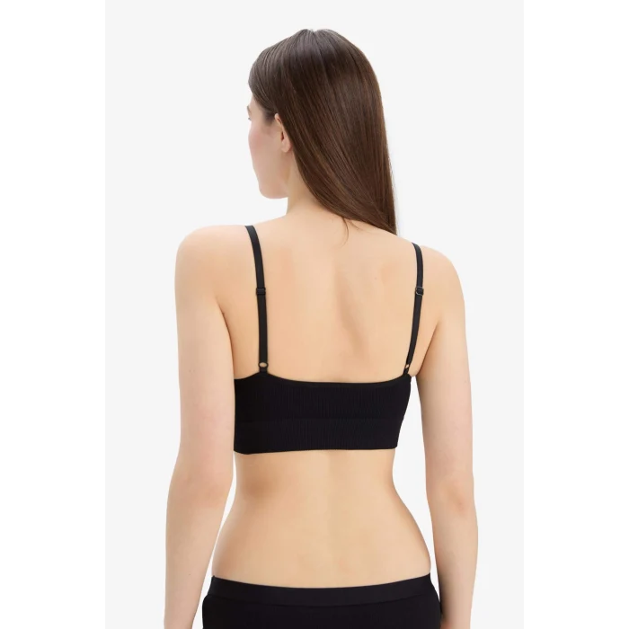 Defacto A8858 Siyah Pedli Seamles Bra-Fall in Love