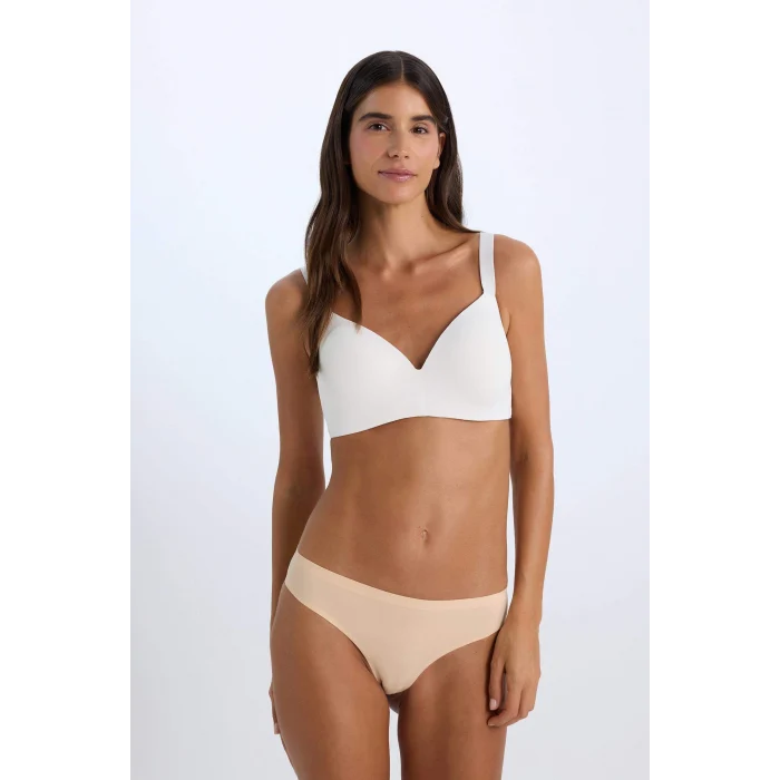 Defacto B8598 Beyaz Comfort Pedli Balenli Bra-Fall in Love