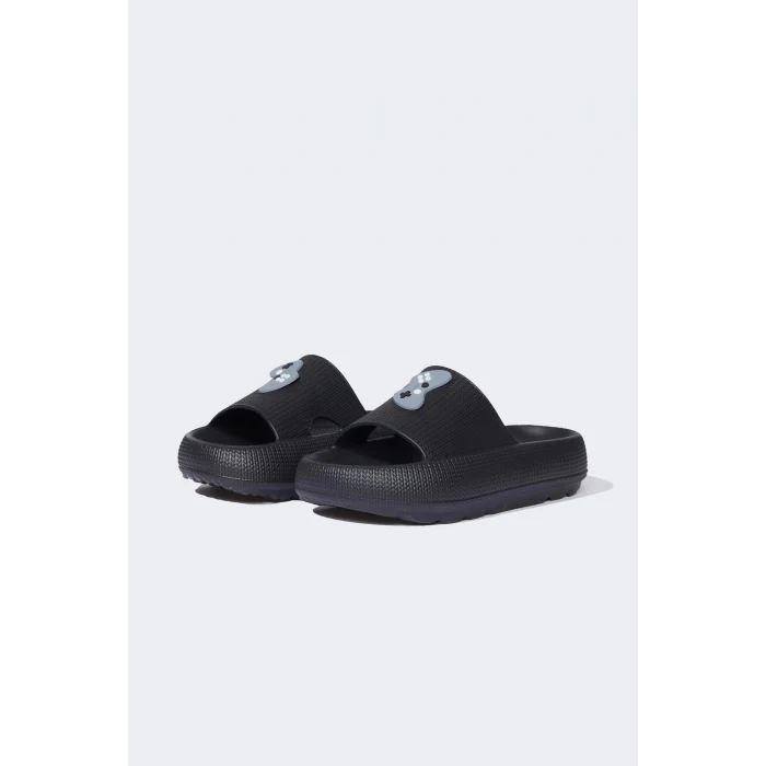 Defacto F0041 Siyah Erkek Çocuk Yüksek Taban Terlik